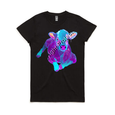 Holly Cow: Udderly Fabulous: Women's T-shirt Thumbnail