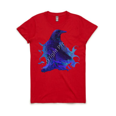 Raven Heart: Women's T-shirt Thumbnail