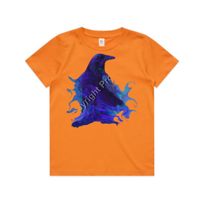 Raven Heart: Kid's T-shirt Thumbnail