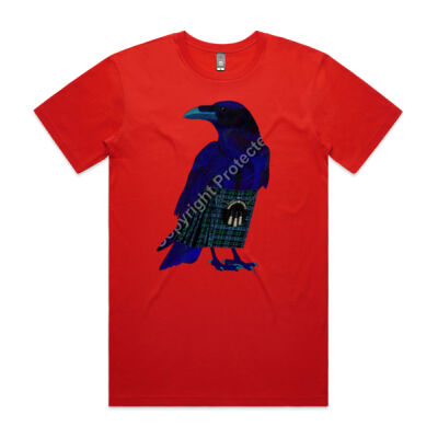 McRaven of the Corvid Clan: Men's T-shirt Thumbnail