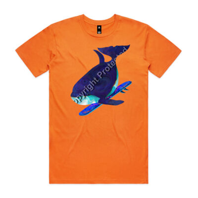 Orca'n Around, Hang Fin: Men's T-shirt Thumbnail